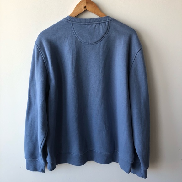 Izod Light Blue Crew Neck Sweater - Picture 2 of 4